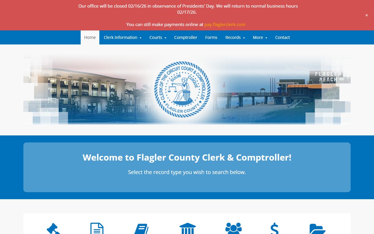 Flagler County Clerk criminal records resources