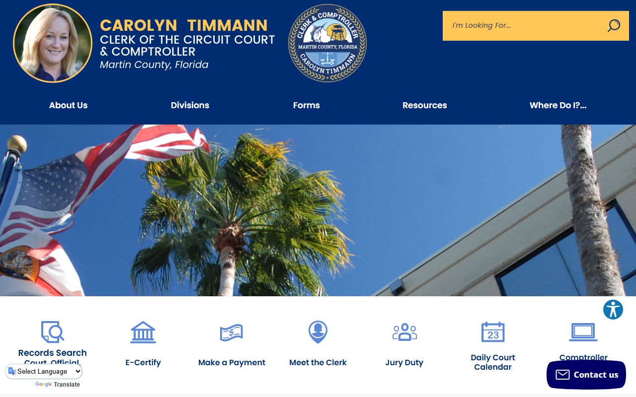 Martin County Clerk criminal records resources