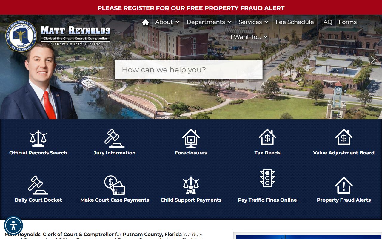 Putnam County Clerk criminal records resources